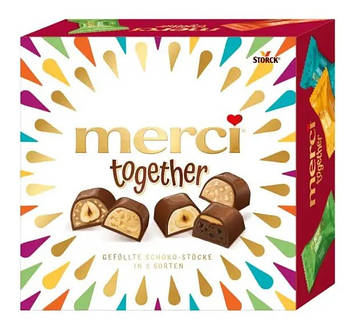 Цукерки Merci Together, 175 г, 7 уп/ящ