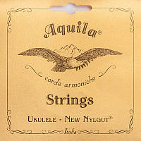 Струни для укулеле Aquila 15U New Nylgut Tenor Low G Ukulele Strings OM, код: 6556502