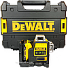 Лазерний рівень dewalt dce089d1g, акумуляторний лазерний нівелір девольт (3d, 12 променів), фото 4