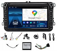 РАДІО ANDROID GPS VW PASSAT B6 B7 GOLF V VI 4/64GB CARPLAY WIFI MODEM SIM