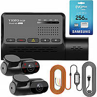 VIOFO A139 3CH DRIVING VIDEO RECORDER + PARKING ADAPTER + 256GB CARD