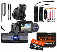 VANTRUE N2S DVR 2CH 2.5K/FHD GPS + ACC + VANTRUE 128GB