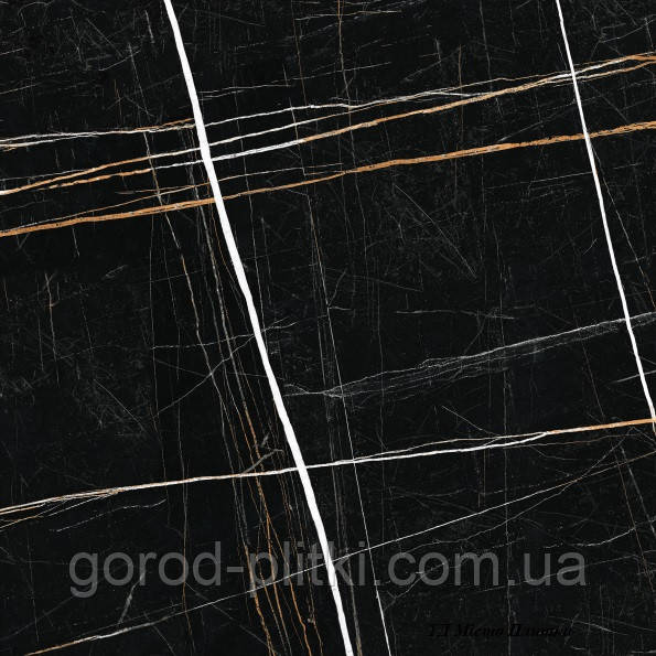InterCerama Sahara чорний глянсовий 60х60, фото 1