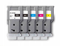 5X PFI-320 cmyk INK для Canon TM305, TM300, TM205