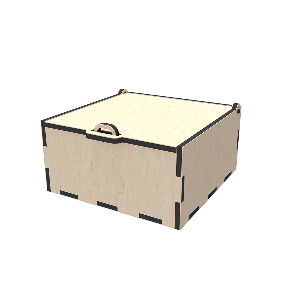 Подарункова коробка EKOSTAR 130х130х65