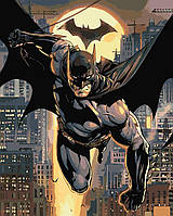 Картина по номерам "Бэтмен" Origami 40x50см LW 3109