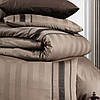 Постільна білизна First Choice сатин Deluxe - Artwel mink євро, фото 3