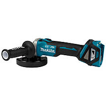 Кутова шліфувальна машинка Makita DGA513Z акумуляторна болгарка для дому та роботи 125 мм з регулюванням обертів, фото 4