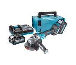 Кутова шліфмашинка Makita GA023GM201 акумуляторна болгарка для дому та роботи 125 мм 2 акумулятори, фото 3