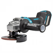 Кутова шліфмашинка Makita GA023GM201 акумуляторна болгарка для дому та роботи 125 мм 2 акумулятори, фото 4