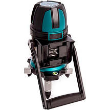 Лазерний нівелір Makita SK312GDZ високоточний побутовий рівень самовирівнюється в кейсі, фото 3