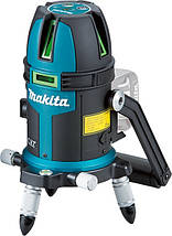 Лазерний нівелір Makita SK312GDZ високоточний побутовий рівень самовирівнюється в кейсі, фото 6