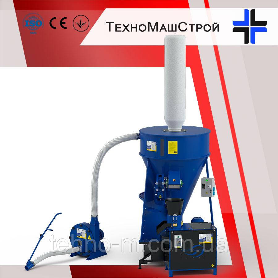 Лінія гранулювання BRIKO-450 (зернодробарка Крафт-4 + кормозмішувач КС-450 + гранулятор ГКМ-200)