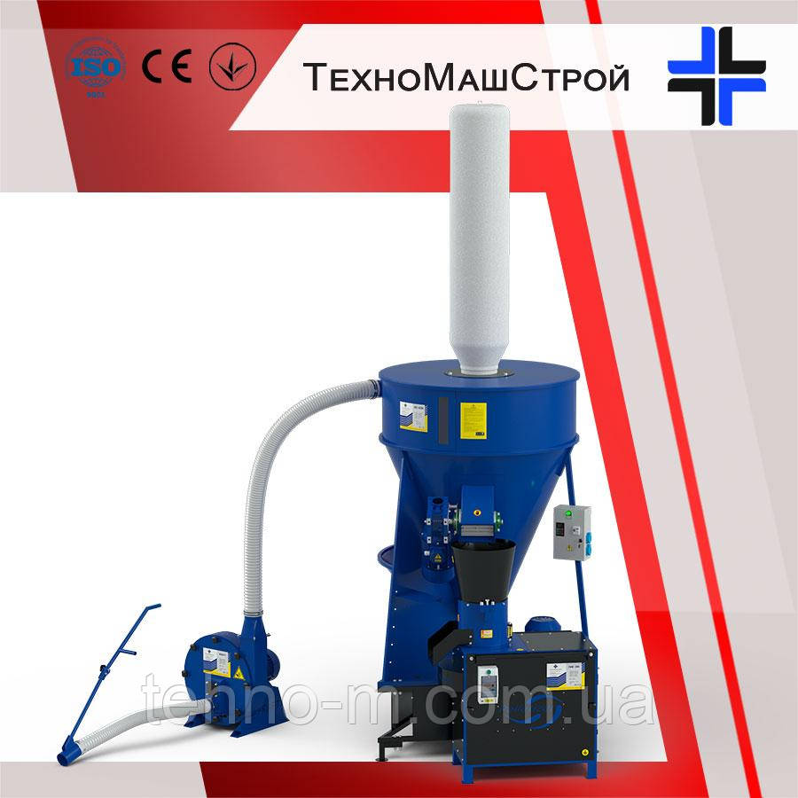 Лінія гранулювання BRIKO-450 (зернодробарка Крафт-4 + кормозмішувач КС-450 + гранулятор ГКМ-260)