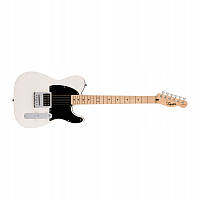 Squier Sonic Esquire H Maple Fingerboard Чорна накладка Arctic White