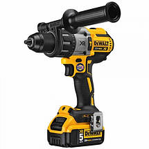 Дриль-шурупокрут DeWALT DCD996P2 акумуляторний ударний ручний для дому в кейсі з 2 акумуляторами, фото 3