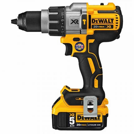 Дриль-шурупокрут DeWALT DCD996P2 акумуляторний ударний ручний для дому в кейсі з 2 акумуляторами, фото 1