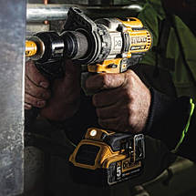 Дриль-шурупокрут DeWALT DCD996P2 акумуляторний ударний ручний для дому в кейсі з 2 акумуляторами, фото 4