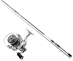 НАБІР ДЛЯ РИБОЛОВЛІ ВУДИЛИЩЕ DAIWA SILVER CREEK ULTRA LIGHT NEW20 2.2М 3-14Г.КАТУШКА SELECT SWIFT 2000M 5+1BB