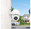 Зовнішня камера відеоспостереження Hoco D2 PTZ HD camera 3мп IP65 FHD (Біла), фото 8