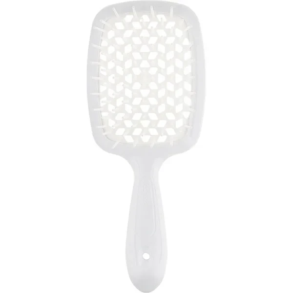 Janeke Superbrush щітка для волосся біла з білим