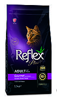 Reflex Plus сухий корм для котів Gourmet з куркою 1.5 кг