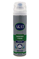 Піна для гоління Akat Fresh, 200мл (без спирту)