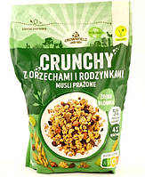 Кранчи мюсли Crunchy Crownfield с орехами 350г