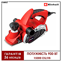 Рубанок електричний 900 Вт Einhell TE-PL 900 15000 об хв Ширина 82 мм Регулювання глибини