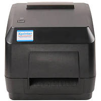 Друкарка штрих-кодів Xprinter XP-H500E (термотрансфер, 101,6мм/с, стрічка 118мм, 300DPI, USB,чорний) (XP-H500E)