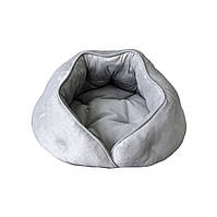 Лежак для домашних животных От Джека Ханок обивка хлопок 48х48х25 см (Vitan TM)
