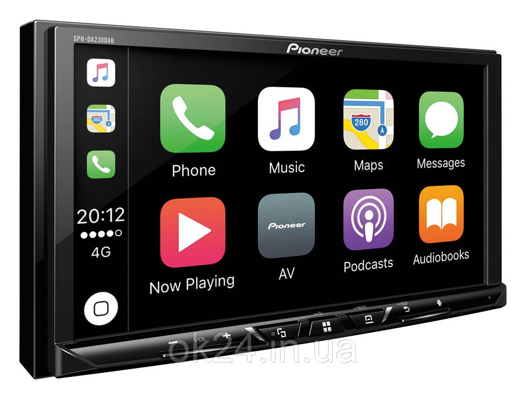 Pioneer SPH-DA230DAB Автомагнітола LCD 7 BT Apple CarPlay Android Auto