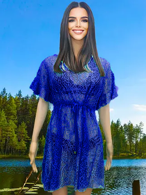 Туника Samegame 261 электрик(В НАЛИЧИИ ТОЛЬКО 44 46 48 УКР р-ры), фото 2