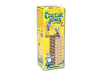 Настільна гра Cheese Jenga 48 брусків (укр) 30718 ТМ STRATEG "Lv"