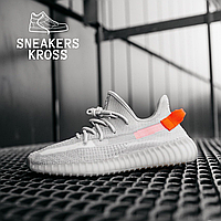 Женские кроссовки Adidas Yeezy 350 Tail Light, Кроссовки Адидас Изи Буст серые, Yeezy Boost 350