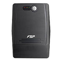 ДБЖ FSP FP1000, 1000ВА/600Вт, Line-Int, IEC*4, USB/RJ45, AVR, Black (PPF6000624)