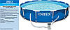 Каркасний круглий басейн + фільтр (366х76см, 6503 л) Intex 28212 Синій, фото 6