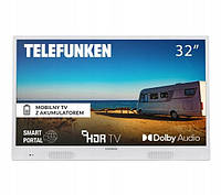 Портативний світлодіодний телевізор Telefunken 32HGP7450W 32" HD Ready HDR Smart