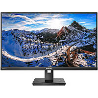 TFT 27" Philips 279P1, IPS, 4K UHD, DP, HDMI, USB-C, RJ-45, pivot,  колонки, чорний (279P1/00)