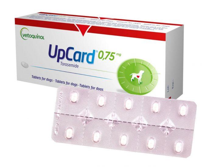 АпКард (UpCard) для собак 0,75мг 10 табл. - Vetoquinol