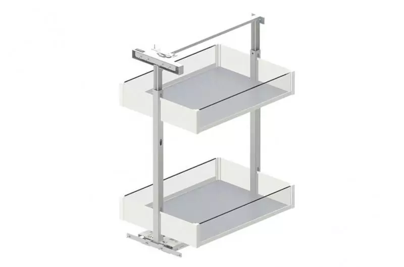 Карго - 30 REJS MAXIMA PURO кріплення нижнє білий/скло, фото 1