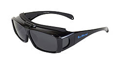 Окуляри поляризаційні BluWater Flip-IT Polarized (gray) чорні