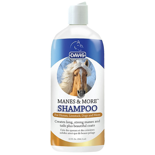 Шампунь для догляду за шерстю собак і коней Davis Manes More Shampoo 946 мл