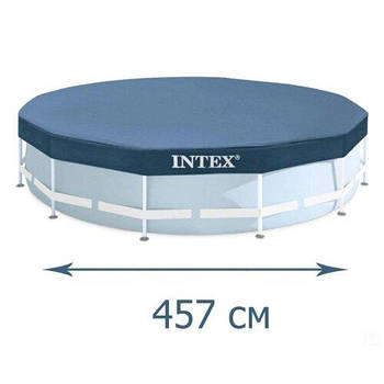 Тент для круглого каркасного басейну Intex 28032 діаметром 457см
