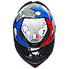 МОТОШОЛОМ ЗАКРИТИЙ AGV K1 S - BANG MATT ITALY/BLUE, фото 7