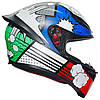 МОТОШОЛОМ ЗАКРИТИЙ AGV K1 S - BANG MATT ITALY/BLUE, фото 4