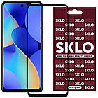 Захисне скло SKLO 3D (full glue) для TECNO Spark 10 Pro