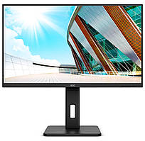 TFT 31.5" AOC Q32P2, IPS, QHD, DP, HDMI x 2, USB 3.2x4, Pivot, HAS, колонки, чорний (Q32P2)