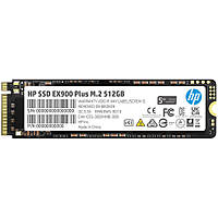 SSD 512GB HP EX900 Plus M.2 2280 PCI Ex Gen3 x4 3D NAND, Retail (35M33AA)