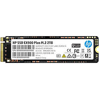 Накопичувач SSD 2Tb HP EX900 Plus M.2 2280 PCIe Gen3 x4 3D NAND, Retail (35M35AA)